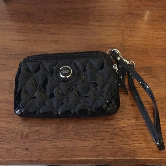 Coach Handbags - Patent leather Coach wallet